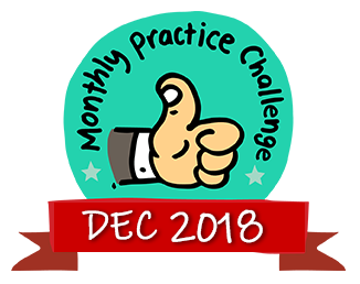 Badges Monthly Practice Challenge RGS DEC 2018