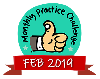 Badges Monthly Practice Challenge RGS FEB 2019