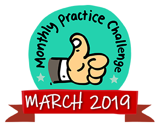 Badges Monthly Practice Challenge RGS MARCH 2019