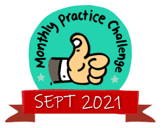 Badges-Monthly Practice SEPT 2021
