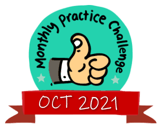 Badges Monthly Practice OCT 2021