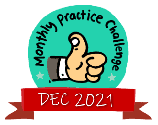 December 2021 Monthly Practice Challenge