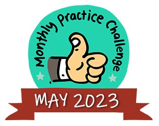 Badges Monthly Practice Challenge RGS